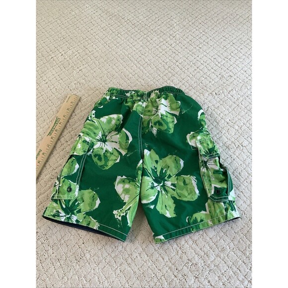 Mossimo Swim Trunks Boy’s Size S(6/7) Tropical Board Shorts Beach Vibrant.EUC - Picture 7 of 7